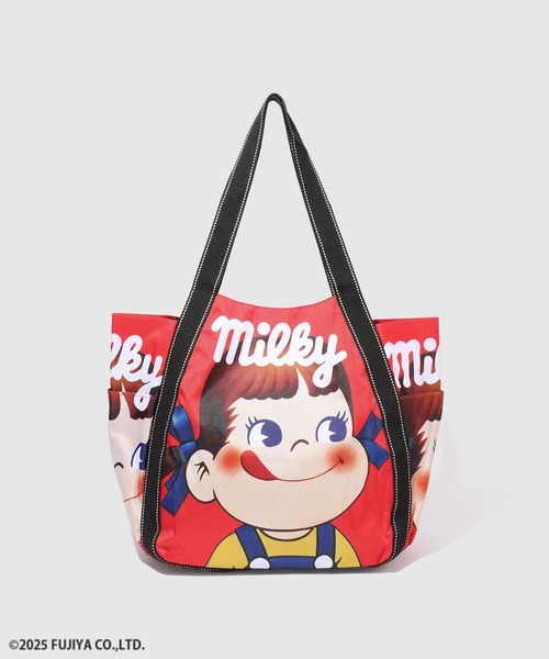Mac-House(マックハウス)の「ペコちゃん バルーントート(トートバッグ・メンズ・ホワイト/レッド系1/レッド系2/レッド系3・FREE)」の6枚目の写真