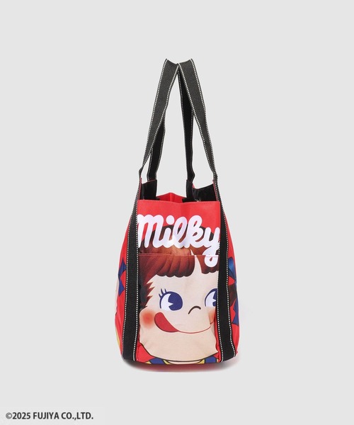 Mac-House(マックハウス)の「ペコちゃん バルーントート(トートバッグ・メンズ・ホワイト/レッド系1/レッド系2/レッド系3・FREE)」の5枚目の写真