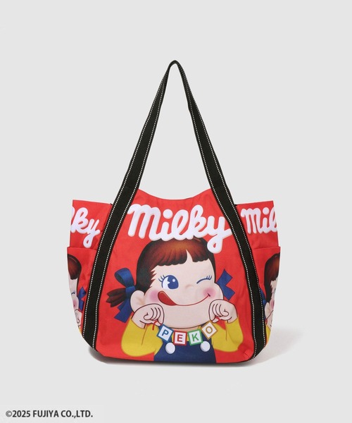 Mac-House(マックハウス)の「ペコちゃん バルーントート(トートバッグ・メンズ・ホワイト/レッド系1/レッド系2/レッド系3・FREE)」の18枚目の写真