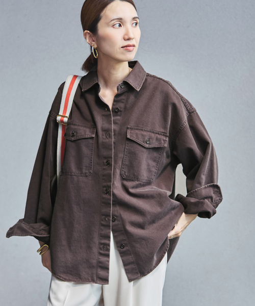 CHINO SLOUCHY シャツ（シャツ/ブラウス）｜FRAMeWORK（フレームワーク