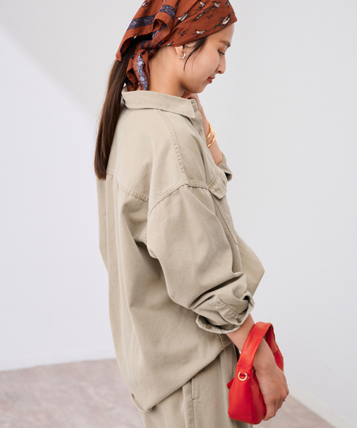 CHINO SLOUCHY シャツ（シャツ/ブラウス）｜FRAMeWORK（フレームワーク