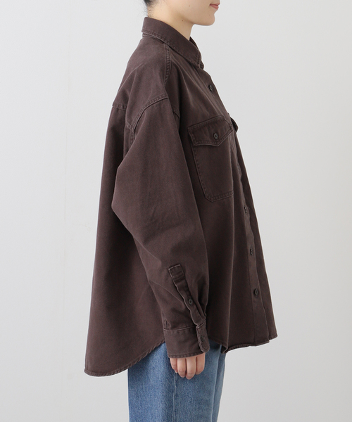 セール】CHINO SLOUCHY シャツ（シャツ/ブラウス）｜FRAMeWORK