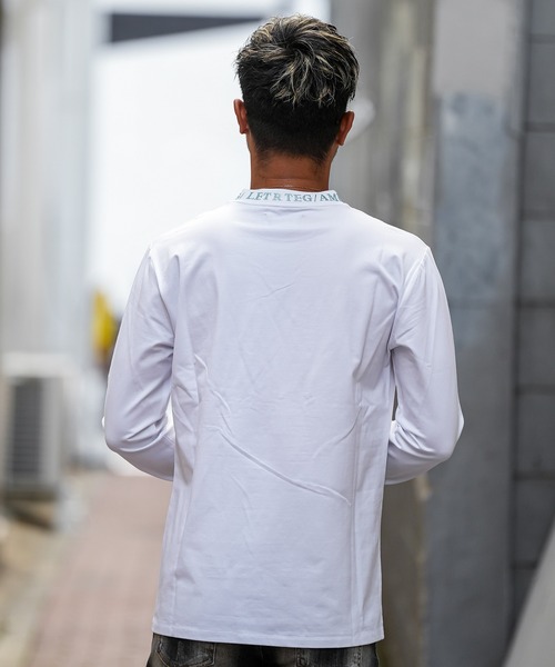 adamsJUGGLER(アダムスジャグラー)の「RTEG ネック/タークロンティー(Tシャツ/カットソー・メンズ・ホワイト/ブラック・S/M/L/XL/XXL)」の13枚目の写真