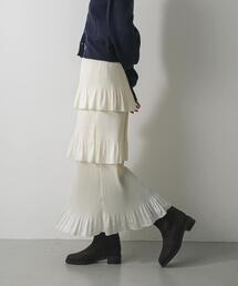 SENSE OF PLACE by URBAN RESEARCH | ティアードプリーツスカート(スカート)
