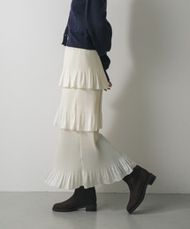 SENSE OF PLACE by URBAN RESEARCH | ティアードプリーツスカート(スカート)