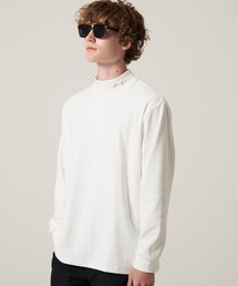 Eddie Bauer | ブラッシュド スムース モックネック Tシャツ(Tシャツ/カットソー)