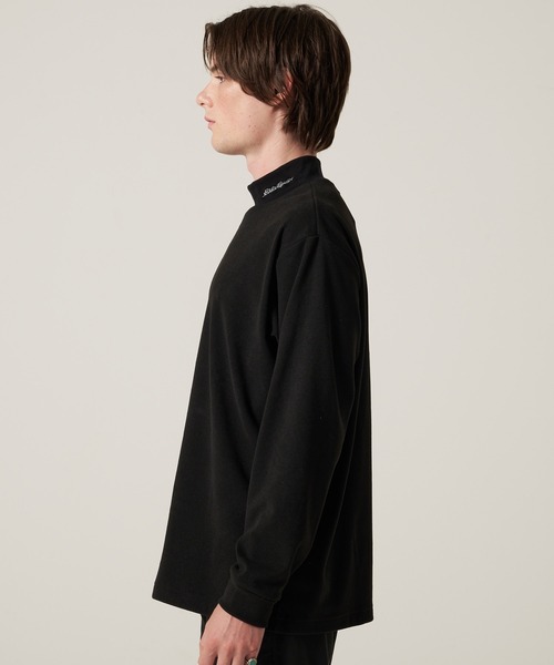 Eddie Bauer(エディーバウアー)の「ブラッシュド スムース モックネック Tシャツ(Tシャツ/カットソー・メンズ・ホワイト/ライトイエロー/ブラック・XXL/XL/L/M/S)」の18枚目の写真