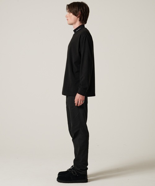 Eddie Bauer(エディーバウアー)の「ブラッシュド スムース モックネック Tシャツ(Tシャツ/カットソー・メンズ・ホワイト/ライトイエロー/ブラック・XXL/XL/L/M/S)」の14枚目の写真