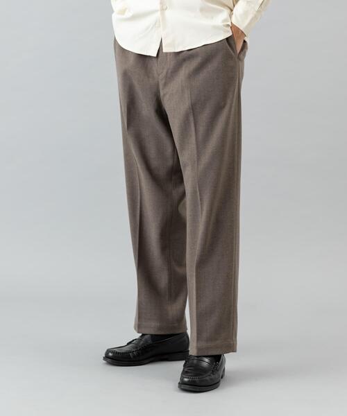 アーバンリサーチ ロッソ（URBAN RESEARCH ROSSO）/ストレッチヘリンボーン1タックワイドスラックス URBAN RESEARCH ROSSO MEN（アーバンリサーチロッソメン）の