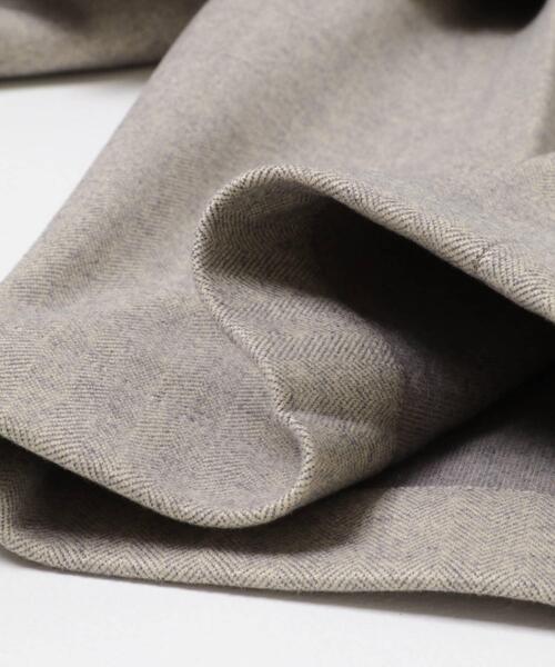 URBAN RESEARCH ROSSO MEN(アーバンリサーチロッソメン)の「ストレッチヘリンボーン1タックワイドスラックス(その他パンツ・メンズ・チャコールグレー/アイボリー/グレー系その他・MEDIUM/LARGE)」の10枚目の写真