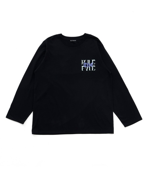 RULE THE FATE(ルールザフェイト)の「RTF W.DROP LONG SLEEVE TEE/WドロップロングスリーブTシャツ(Tシャツ/カットソー・メンズ・ブラック/ベージュ・2/1/0)」の2枚目の写真