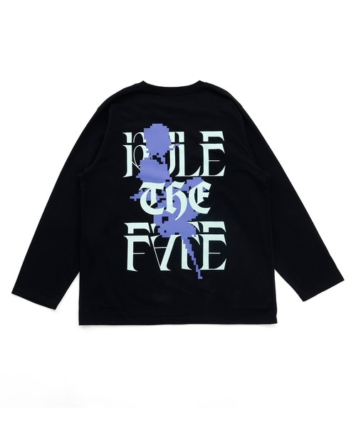 RULE THE FATE(ルールザフェイト)の「RTF W.DROP LONG SLEEVE TEE/WドロップロングスリーブTシャツ(Tシャツ/カットソー・メンズ・ブラック/ベージュ・2/1/0)」の4枚目の写真
