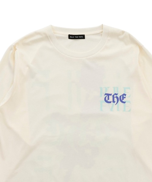 RULE THE FATE(ルールザフェイト)の「RTF W.DROP LONG SLEEVE TEE/WドロップロングスリーブTシャツ(Tシャツ/カットソー・メンズ・ブラック/ベージュ・2/1/0)」の5枚目の写真
