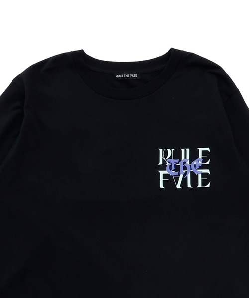 RULE THE FATE(ルールザフェイト)の「RTF W.DROP LONG SLEEVE TEE/WドロップロングスリーブTシャツ(Tシャツ/カットソー・メンズ・ブラック/ベージュ・2/1/0)」の7枚目の写真