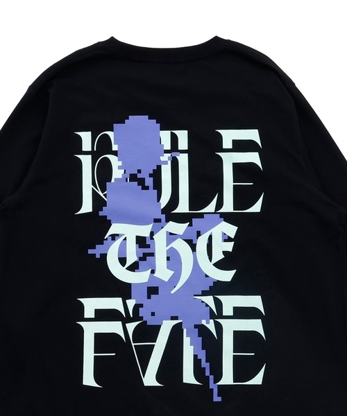 RULE THE FATE(ルールザフェイト)の「RTF W.DROP LONG SLEEVE TEE/WドロップロングスリーブTシャツ(Tシャツ/カットソー・メンズ・ブラック/ベージュ・2/1/0)」の8枚目の写真