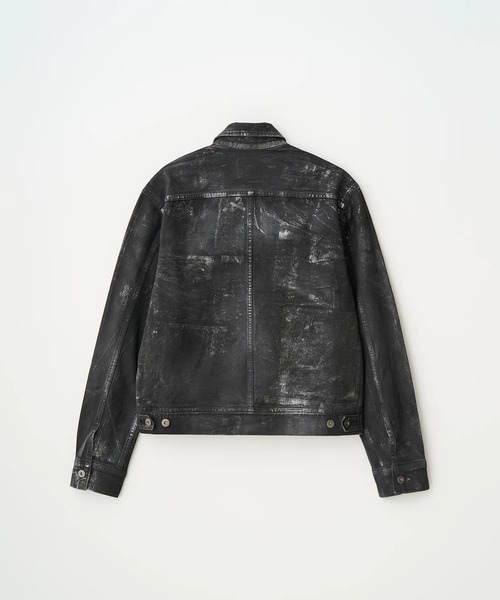 Juha(ユハ)の「【JUHA/ユハ】SILVER FOIL DENIM JACKET(デニムパンツ・メンズ・ブラック・3/4)」の3枚目の写真