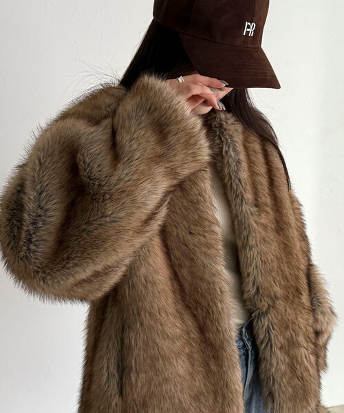 本物✩ムートンコート✩ハイグレード✩柔らか✩軽い✩ファーコート✩ベージュ系 本物✩ムートンコート✩ハイグレード✩柔らか✩軽い✩ファーコート