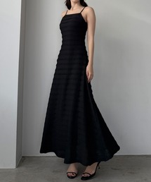 Louere（ルエレ）の「バックリボンフリルレースカットワンピース【一部ぺチスカートSET】[高身長サイズMT有り]（ワンピース）」