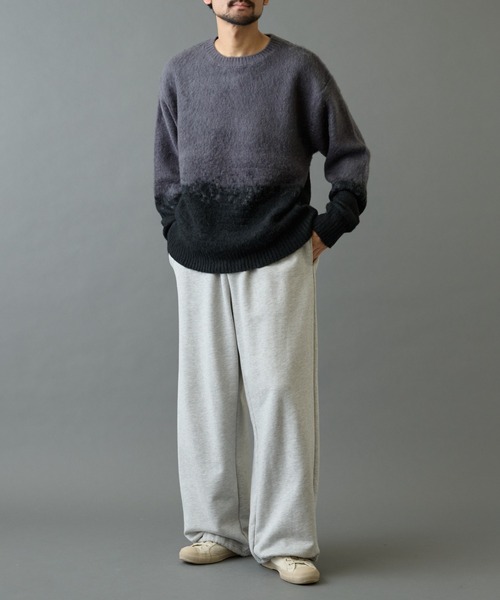 COLONY 2139（コロニートゥーワンスリーナイン）の「モヘアライクグラデーションニット（ニット/セーター・メンズ・ブラック/グレー/ブラウン・MEDIUM/LARGE）」の16枚目の写真