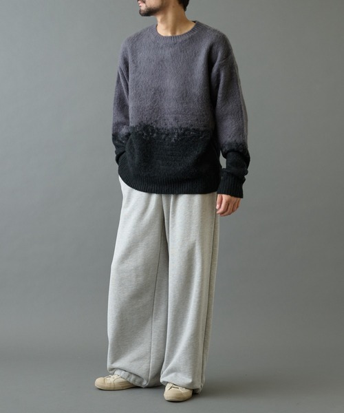 COLONY 2139（コロニートゥーワンスリーナイン）の「モヘアライクグラデーションニット（ニット/セーター・メンズ・ブラック/グレー/ブラウン・MEDIUM/LARGE）」の17枚目の写真