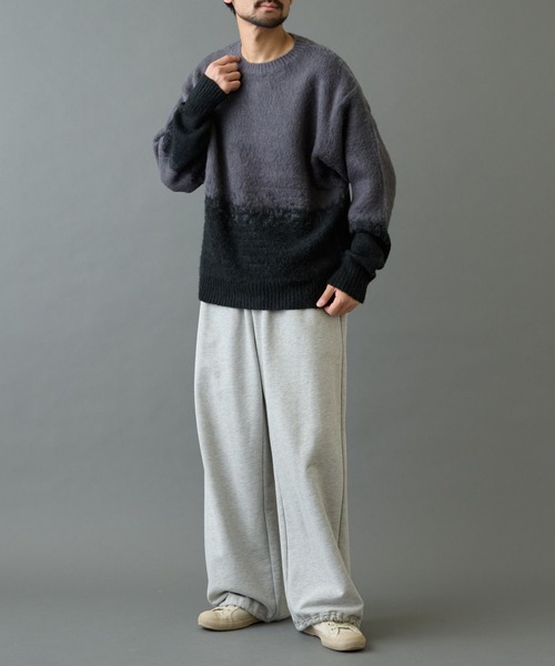 COLONY 2139（コロニートゥーワンスリーナイン）の「モヘアライクグラデーションニット（ニット/セーター・メンズ・ブラック/グレー/ブラウン・MEDIUM/LARGE）」の19枚目の写真