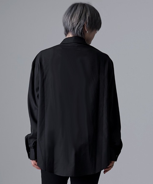 SILVER BULLET（シルバーバレット）の「『CavariA/キャバリア』フリル長袖シャツ（シャツ/ブラウス・メンズ・ブラック/ホワイト・L/M）」の19枚目の写真