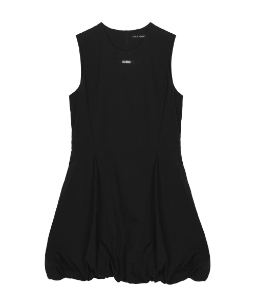 NICK&NICOLE（ニックアンドニコール）の「MINI BALLON SLEEVELESS DRESS_BLACK（ワンピース・レディース・ブラック・FREE）」の4枚目の写真