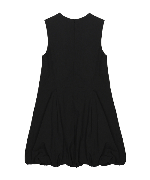 NICK&NICOLE（ニックアンドニコール）の「MINI BALLON SLEEVELESS DRESS_BLACK（ワンピース・レディース・ブラック・FREE）」の5枚目の写真
