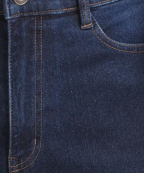 SHOO・LA・RUE（シューラルー）の「【あったか/SS-LL】裏微起毛 ストレートデニムパンツ（デニムパンツ・レディース・ネイビー/ブルー・01/02/03/04/10）」の12枚目の写真