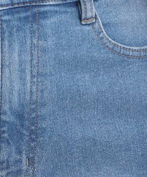SHOO・LA・RUE（シューラルー）の「【あったか/SS-LL】裏微起毛 ストレートデニムパンツ（デニムパンツ・レディース・ネイビー/ブルー・01/02/03/04/10）」の16枚目の写真