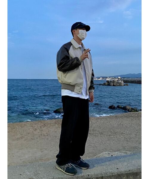 PARTIMENTO（パルティメント）の「[ビーガンレザー] ラグランバスティジャケット ベージュ（ライダースジャケット・レディース・その他・SMALL/MEDIUM）」の5枚目の写真