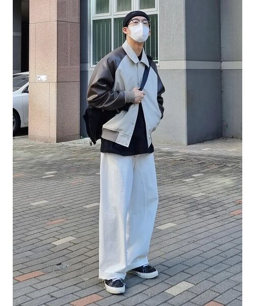 PARTIMENTO（パルティメント）の「[ビーガンレザー] ラグランバスティジャケット ベージュ（ライダースジャケット・レディース・その他・SMALL/MEDIUM）」の9枚目の写真