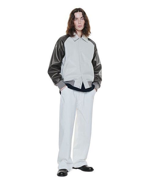 PARTIMENTO（パルティメント）の「[ビーガンレザー] ラグランバスティジャケット ベージュ（ライダースジャケット・レディース・その他・SMALL/MEDIUM）」の10枚目の写真