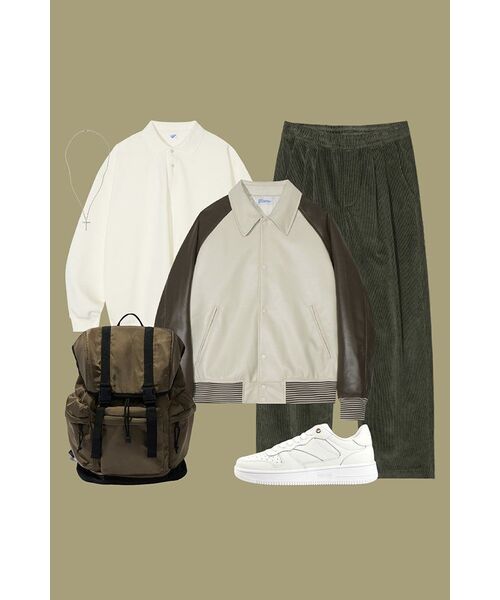 PARTIMENTO（パルティメント）の「[ビーガンレザー] ラグランバスティジャケット ベージュ（ライダースジャケット・レディース・その他・SMALL/MEDIUM）」の11枚目の写真