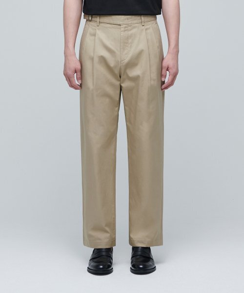 MUSINSA STANDARD（ムシンサスタンダード）の「コットングルカパンツ [ベージュ]（その他パンツ・メンズ・その他・38/36/29/32/30/31/33/27/28/34）」の2枚目の写真