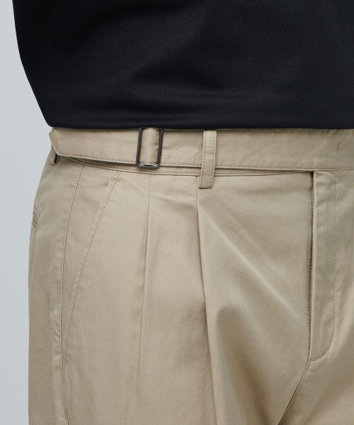 MUSINSA STANDARD（ムシンサスタンダード）の「コットングルカパンツ [ベージュ]（その他パンツ・メンズ・その他・38/36/29/32/30/31/33/27/28/34）」の4枚目の写真