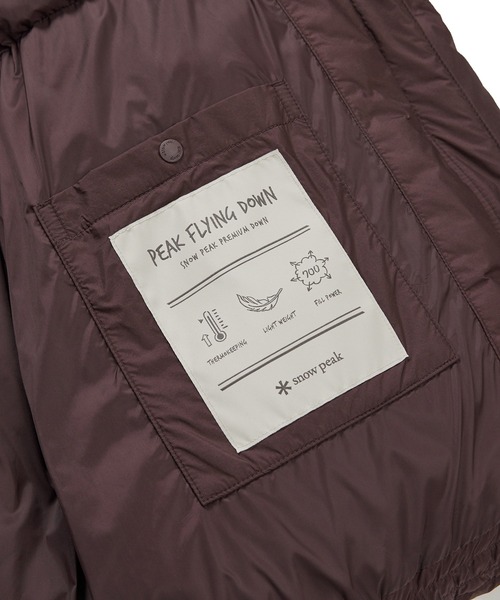 Snow Peak（スノーピーク）の「SnowPeak / LW Wmn's M Leng Heavy Down Jacket ヘビーダウンジャケット 海外限定（ダウンベスト・レディース・サンドベージュ/バーガンディー/ブラック・L/S/M）」の16枚目の写真