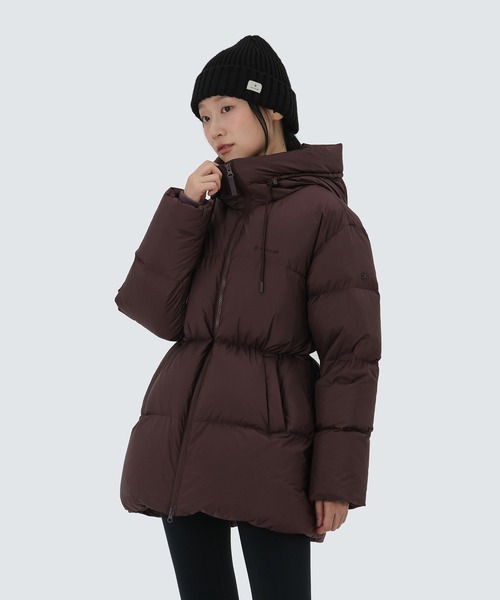 Snow Peak（スノーピーク）の「SnowPeak / LW Wmn's M Leng Heavy Down Jacket ヘビーダウンジャケット 海外限定（ダウンベスト・レディース・サンドベージュ/バーガンディー/ブラック・L/S/M）」の19枚目の写真