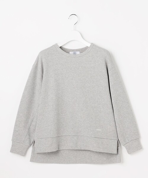 J.PRESS Ladies(J.プレス レディス)の「ラメ裏毛 カットソー(Tシャツ/カットソー・レディース・アイボリー系/ライトグレー系・SMALL)」の9枚目の写真