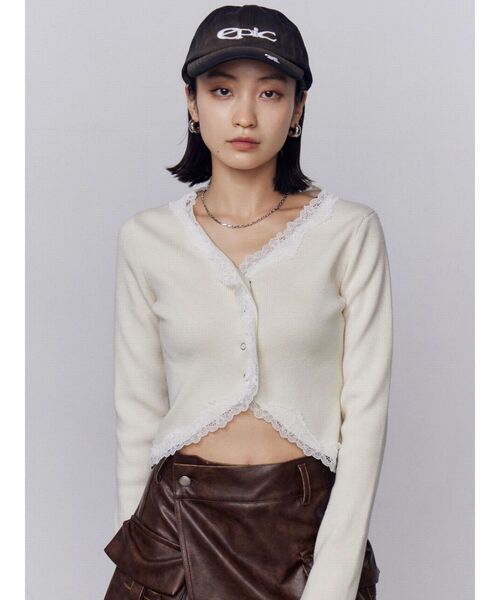 EMODA（エモダ）の「ウォッシュロゴキャップ（キャップ・レディース・ブラック/グレー・FREE）」の8枚目の写真