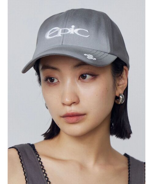 EMODA（エモダ）の「ウォッシュロゴキャップ（キャップ・レディース・ブラック/グレー・FREE）」の14枚目の写真