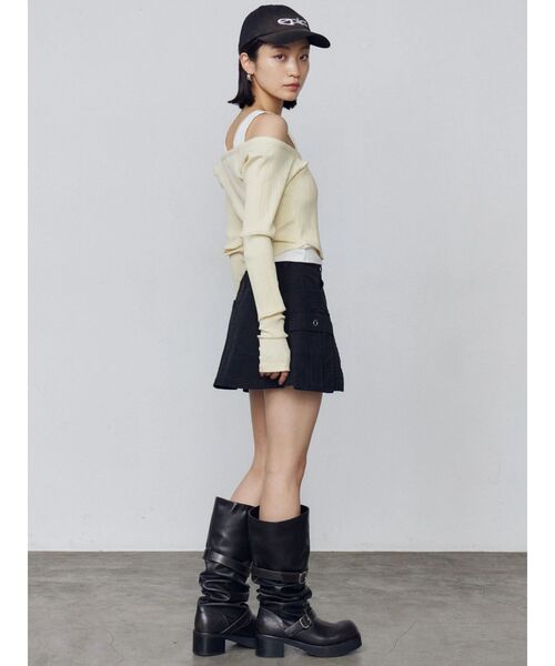 EMODA（エモダ）の「ウォッシュロゴキャップ（キャップ・レディース・ブラック/グレー・FREE）」の16枚目の写真