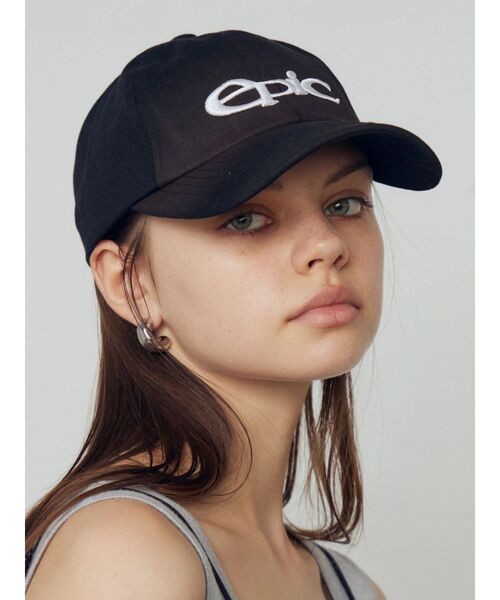 EMODA(エモダ)の「ウォッシュロゴキャップ(キャップ・レディース・ブラック/グレー/ブラウン・FREE)」の9枚目の写真