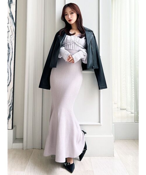 バストギャザーマーメイドワンピース（ワンピース）｜RESEXXY