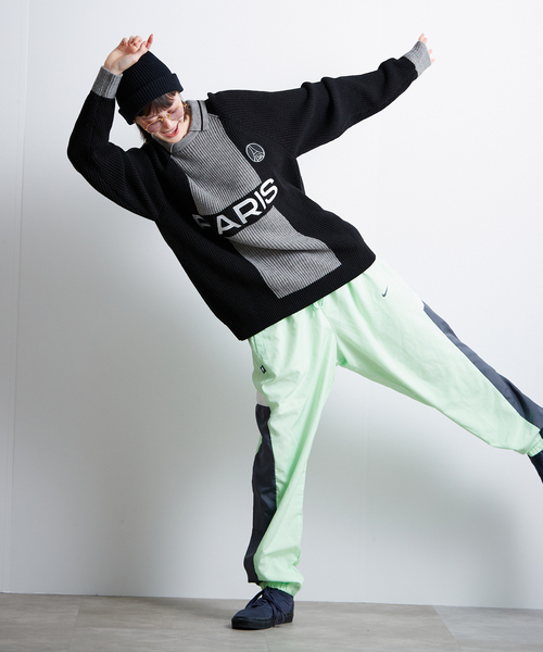 PARIS SAINT-GERMAIN(パリサンジェルマン)の「【Paris Saint-Germain / パリ・サン=ジェルマン】 JP PARIS RE:KNIT(ニット/セーター・メンズ・ホワイト/ブラック・MEDIUM/LARGE)」の3枚目の写真