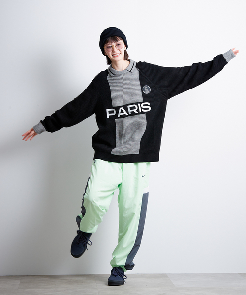 PARIS SAINT-GERMAIN(パリサンジェルマン)の「【Paris Saint-Germain / パリ・サン=ジェルマン】 JP PARIS RE:KNIT(ニット/セーター・メンズ・ホワイト/ブラック・MEDIUM/LARGE)」の4枚目の写真