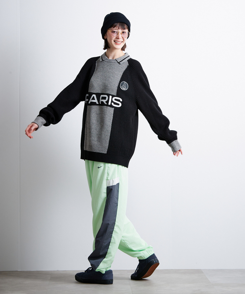 PARIS SAINT-GERMAIN(パリサンジェルマン)の「【Paris Saint-Germain / パリ・サン=ジェルマン】 JP PARIS RE:KNIT(ニット/セーター・メンズ・ホワイト/ブラック・MEDIUM/LARGE)」の8枚目の写真
