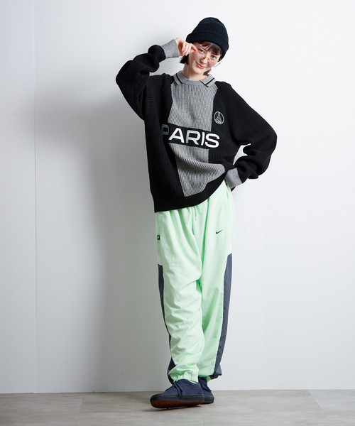 PARIS SAINT-GERMAIN(パリサンジェルマン)の「【Paris Saint-Germain / パリ・サン=ジェルマン】 JP PARIS RE:KNIT(ニット/セーター・メンズ・ホワイト/ブラック・MEDIUM/LARGE)」の9枚目の写真