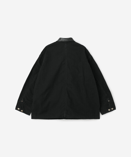 orSlow（オアスロウ）の「orSlow | 〈別注〉 RELAX FIT COVERALL BLACK WOMEN（カバーオール・レディース・ブラック・0）」の3枚目の写真