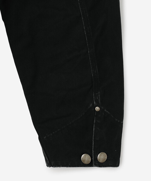 orSlow（オアスロウ）の「orSlow | 〈別注〉 RELAX FIT COVERALL BLACK WOMEN（カバーオール・レディース・ブラック・0）」の5枚目の写真